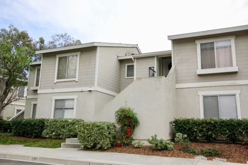 Cloudy sky at the Valencia in Mission Viejo, California