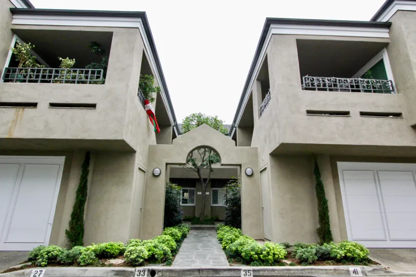 Clean living at Bayview Court in Newport Beach, California.