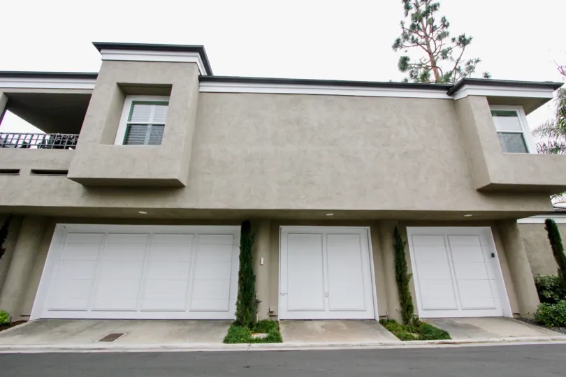 Garages available at the Bayview Court community in Newport Beach, CA