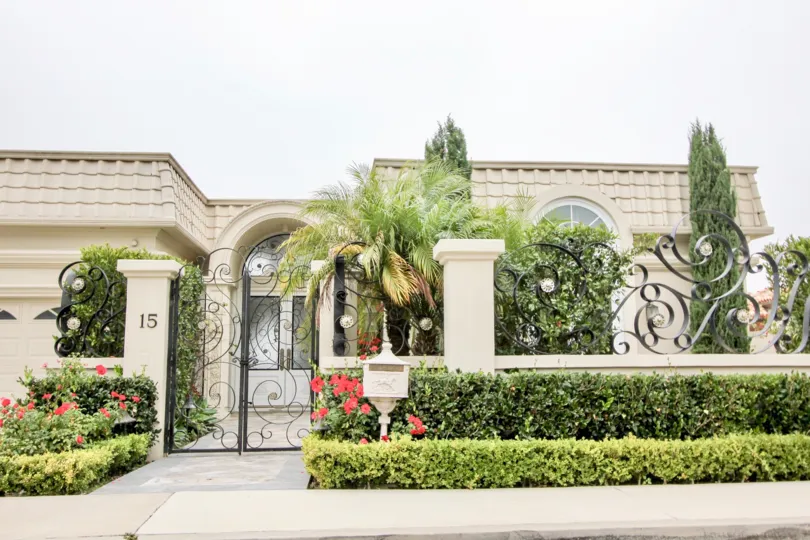 the harbor ridge estates looks hills area house of the newport beach in ca
