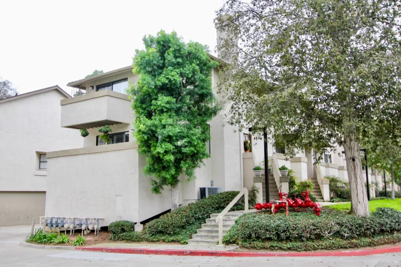 Water Tap to pour water for bushes and trees in Harbor Woods Apartment