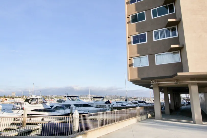 Beautiful Newport Bay Towers In Newport Beach California Country
