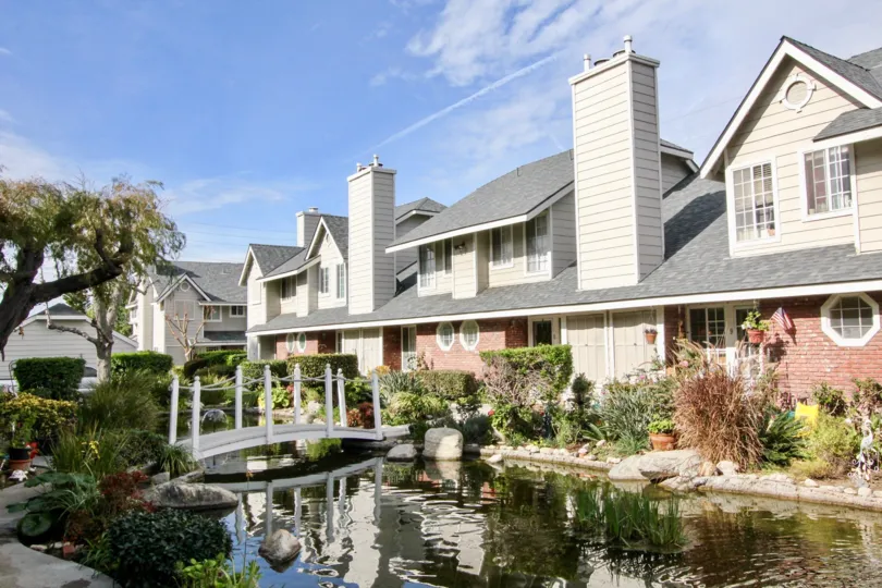 swimming pool decorated with trees and plants around in Orange Creek