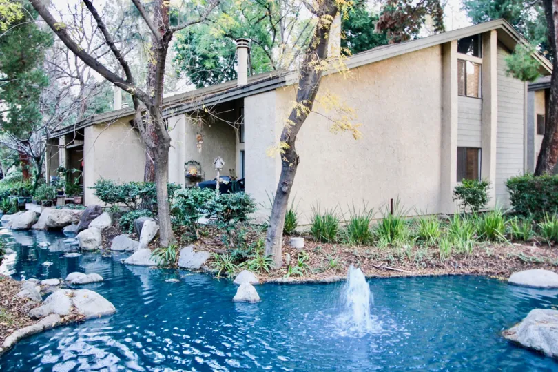 Spacious home with lovely stream and fountains in the yard in Orange Lakes, Orange.