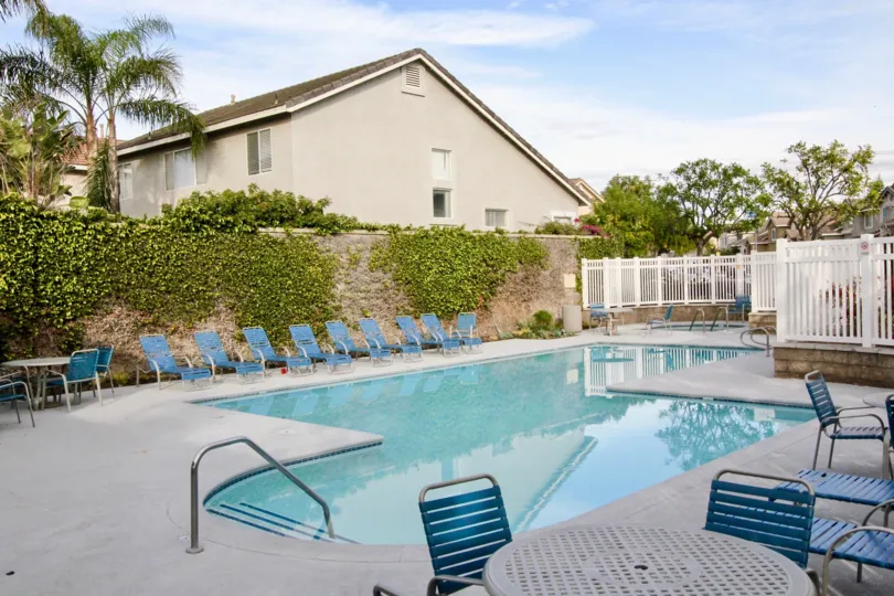 Sycamore Crossing House Building have Attractive Beautiful Pool at Orange City in Califorina