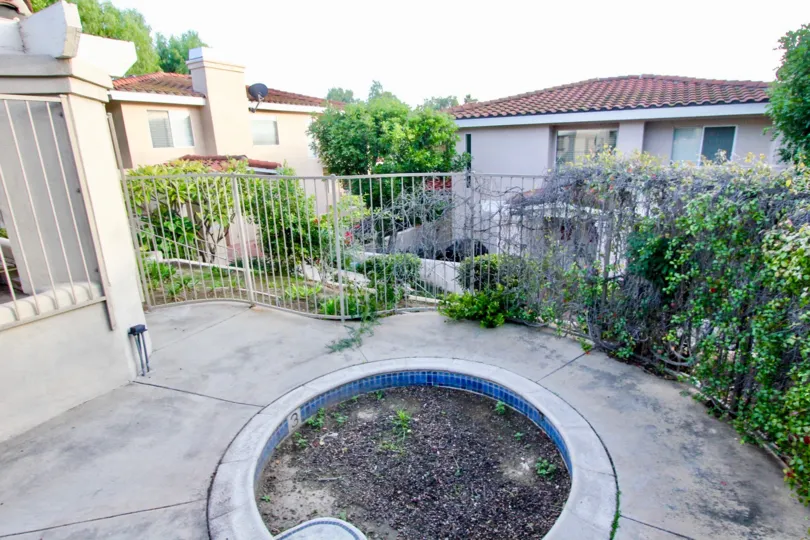 walkway in Villa Heights in Orange California