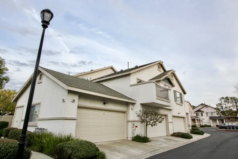 Condo units with multiple garages at Westbury in Orange CA