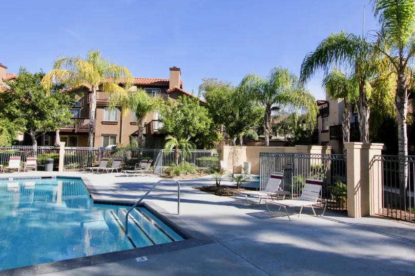 A large pool in Brisa del Lago II in Rancho Santa Margarita, CA