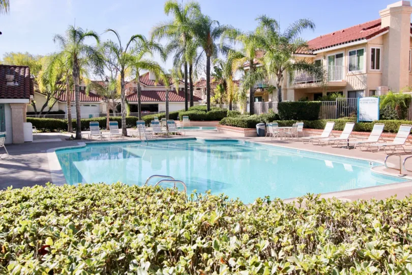 A sunny day at Floramar in Rancho Santa Margarita, California.