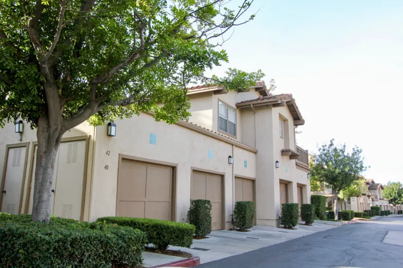 Well maintained community of Los Portillos in Rancho Santa Margarita, California.