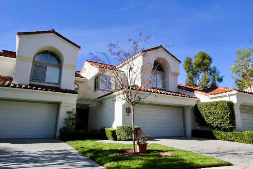 Plenty of curb appeal in the Marbella community in Rancho Santa Margarita, California.