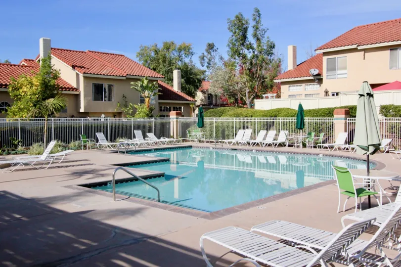 A large pool in Mission Greens in Rancho Santa Margarita, CA