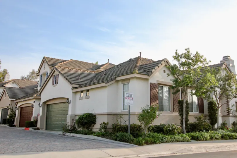 A lovely day at the Sea Country residential area in Rancho Santa Margarita, California