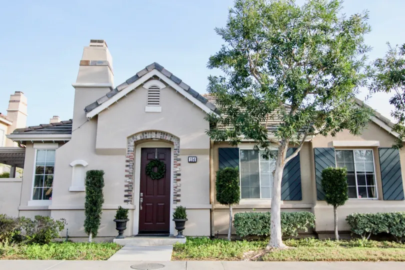 A house with windows on the front in Sea Country community, Rancho Santa Margarita, CA