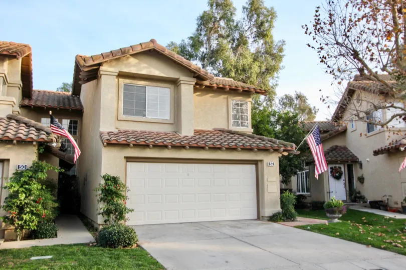 A red brick roof house in Tierra Linda in Rancho Santa Margarita, CA