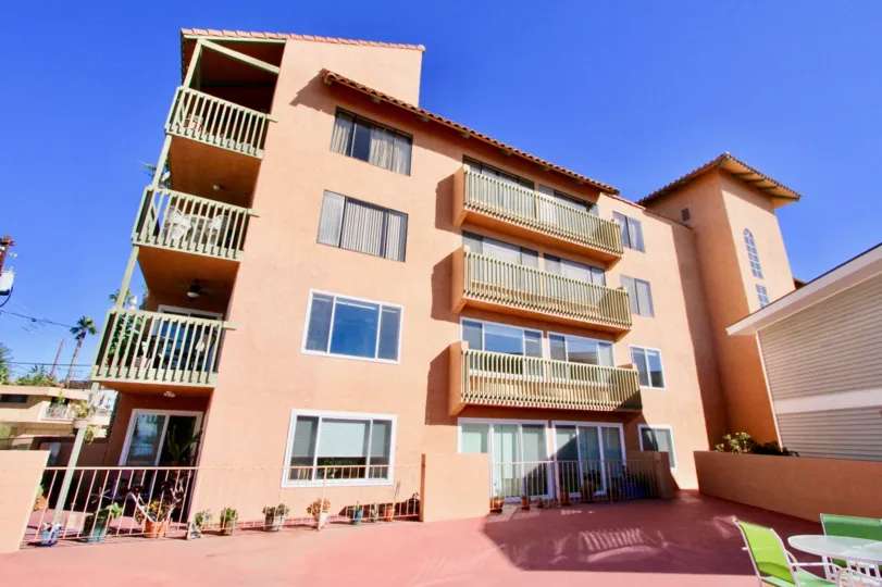 A sunny day in Bahia Arenoso at San Clemente, California