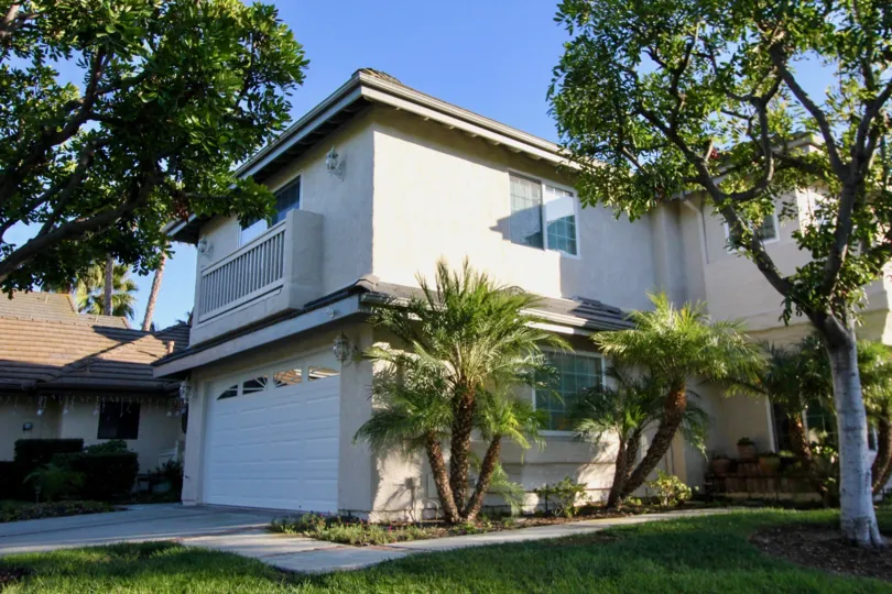 A white color painted house is situated in the Colony at Forster.
