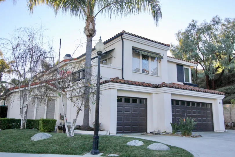 A traditional residence painted in white in Del Cabo Estates community.