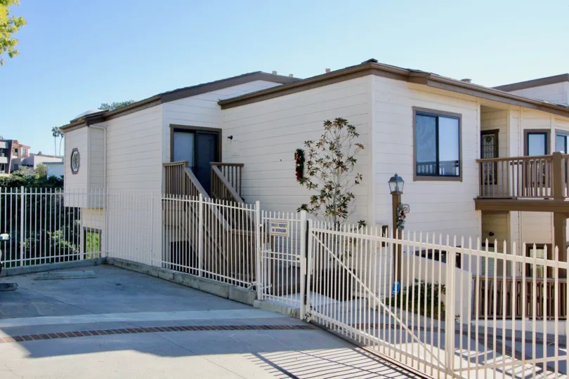 Well kept distinctive gateways provide added security at the Driftwood Bluffs