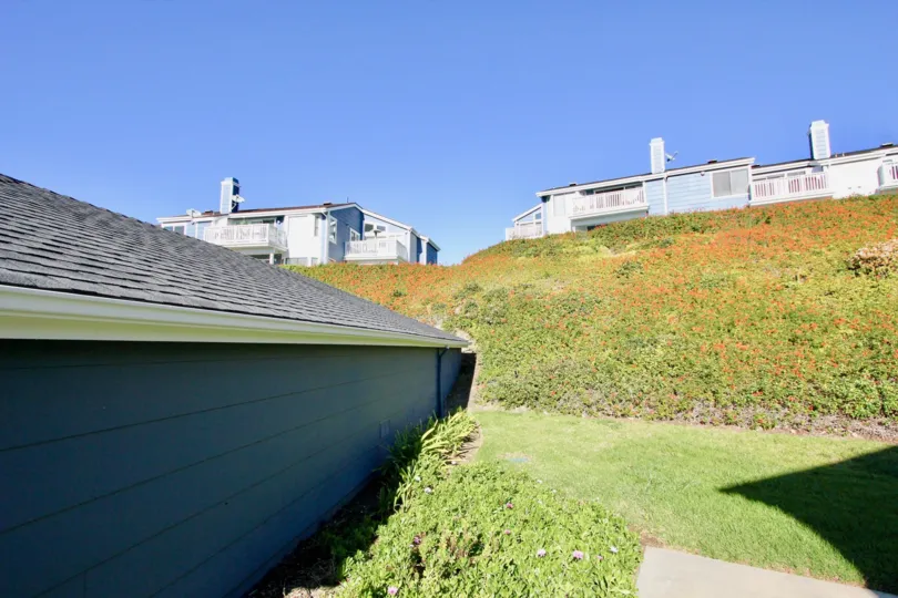 THE HOUSE IN THE FAIRE HARBOUR WITH THE GRASSES, PLANTS