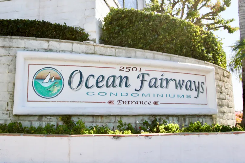 Ocean Fairways is a condo association complex located in the Southeast section of San Clemente and located directly across the freeway from the Southwest San Clemente beach area. Ocean Fairways feature a nice community pool as pictured above as well as lo
