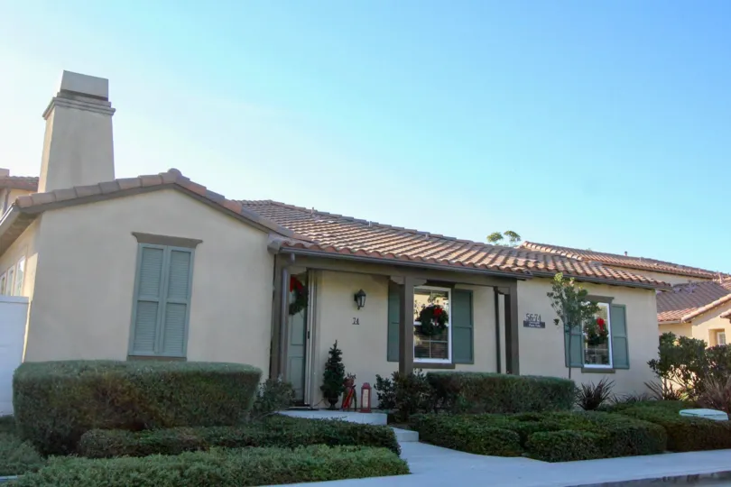 A photo of the front yard of a home in Santalana, San Clemente, CA