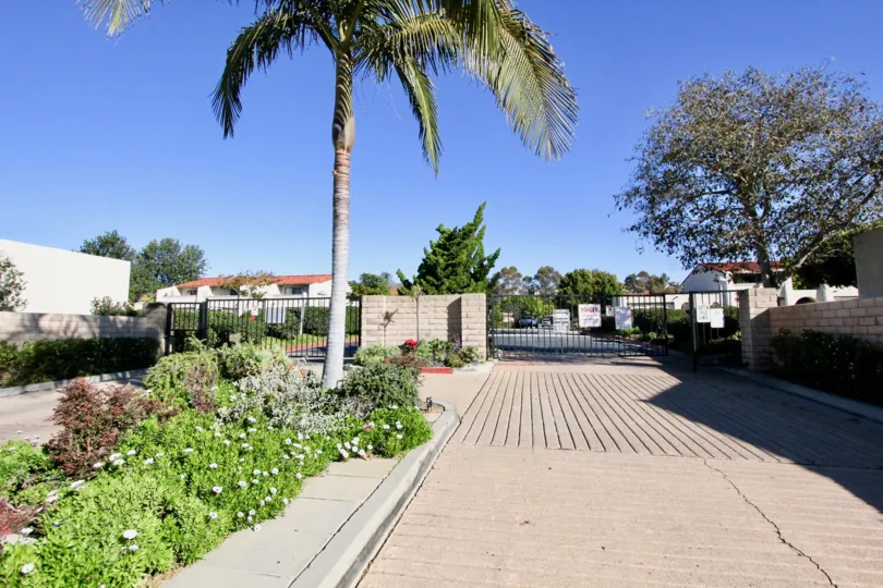 Distinctive and prestigious brick entry way at the Summer Place community