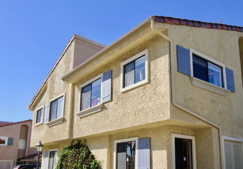 the sunset village is a rainbow house of this san clemente city in california