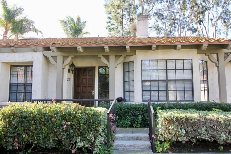 A bay window sits on the front of a home in Capistrano D'oro homes