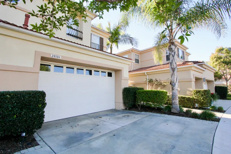 Curb appeal in the Masters community in San Juan Capistrano, California.