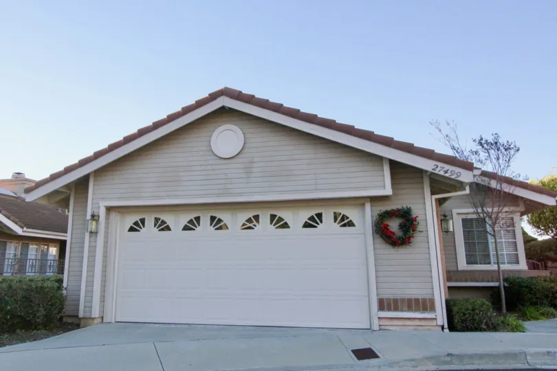 Driveway and home at San Juan Hills in San Juan Capistrano, CA