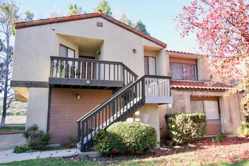 House with stairs in Valle Pacifica in San Juan Capistrano, CA