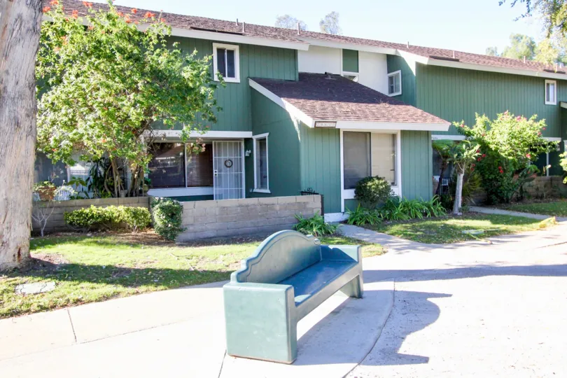 Peaceful living at the Village San Juan Townhomes in San Juan Capistrano, California.