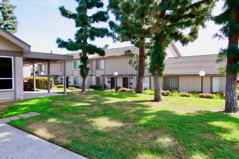 A sunny day in the Bradford Place community in Santa Ana