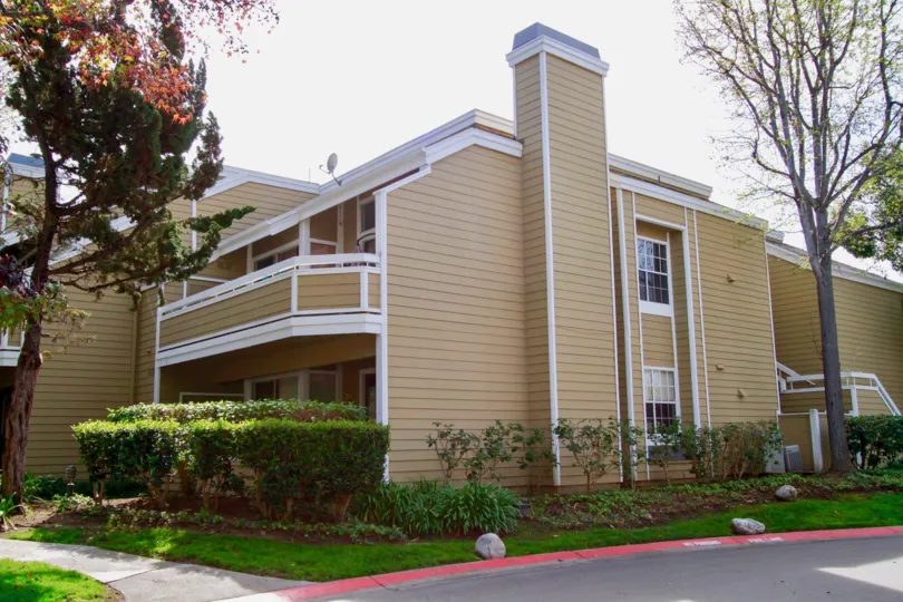 building having trees and plants and road around in South Coast Springs