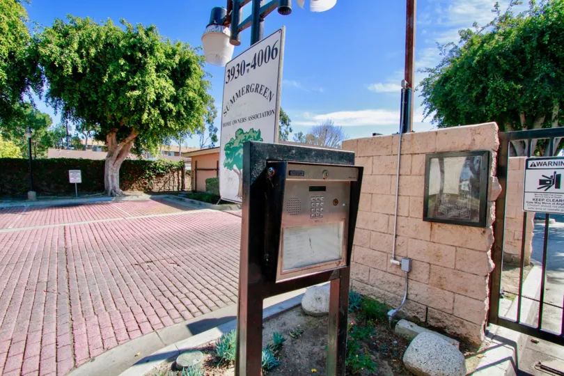 Summer Green Front View Attractive Location with Beautiful at Santa Ana city in Califorina