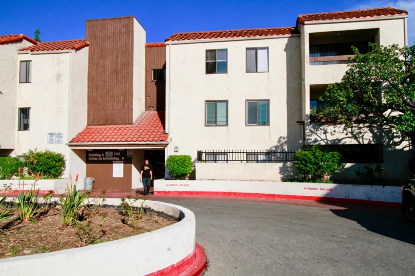 Town Square Building Front View Attractive Amazing Location View at Santa Ana city in Califorina
