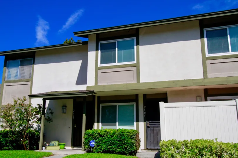 Two story house in Windwood Forest, Santa Ana California