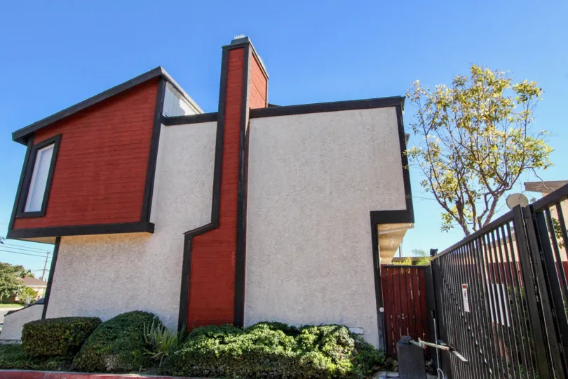 The colourful Chapman Villas in Stanton, California