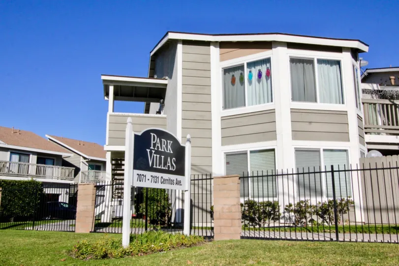 A beautiful Villa in Park Villas with beautiful out look and slanting roof.