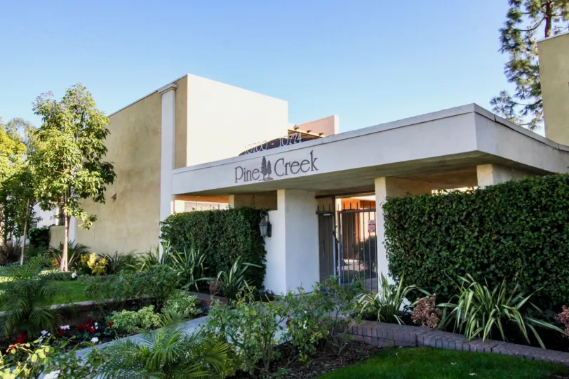 the pine creek is a forest house of the stanton city in california