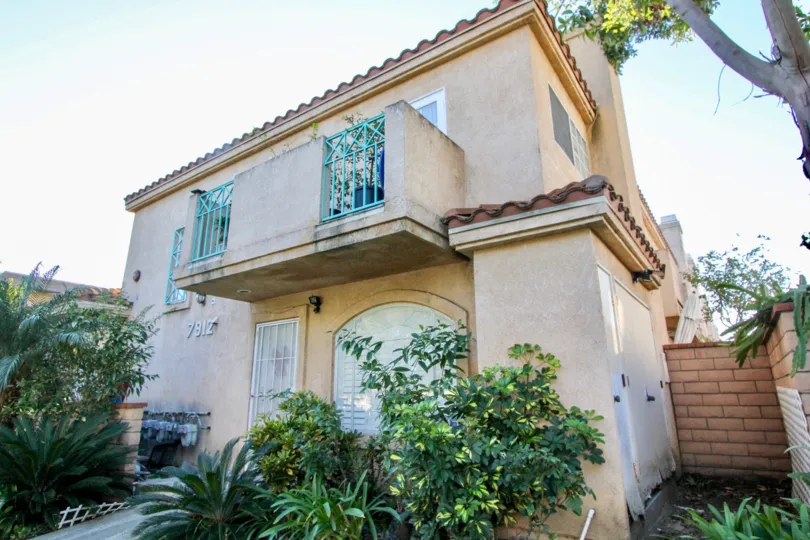 A sunny day in Willowbrook Terrace house with beautiful garden