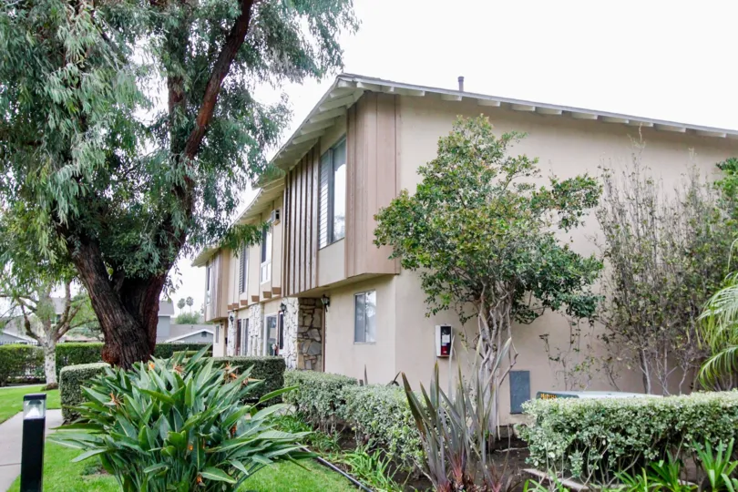 Nice view of villa with greenary around with treees in Influential Square of Tustin