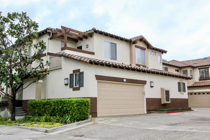 A large Spanish style house in the Orchards neighborhood