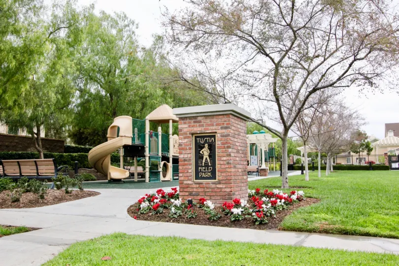 Leisure living at Tustin Field a community in Tustin, California.
