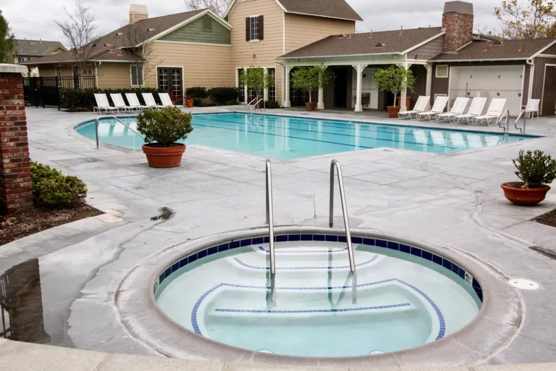 Multi family housing in the community of Tustin Field in the city of Tustin, California