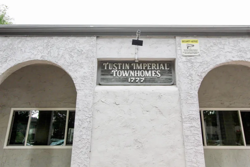 the imperial is a townhomes of the tustin city in california state