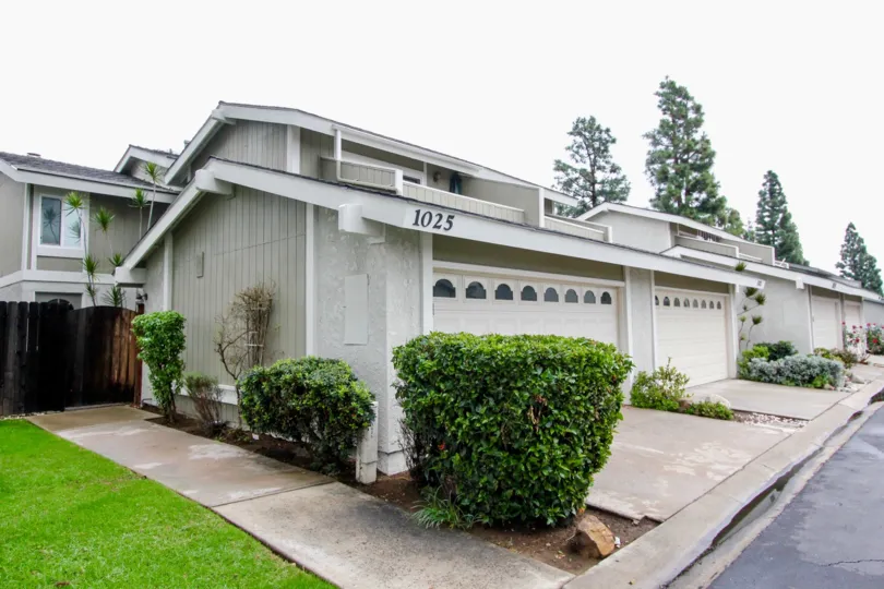 THE 1025 FLAT IN THE TUSTIN PINES WITH THE GRASSLAND, PLANTS