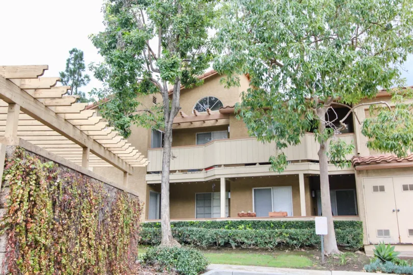 Tall fenced home at The Hills in Yorba Linda California
