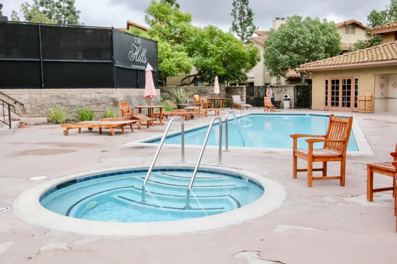 This is a picture of a Spa in a housing community in Yorba Linda, CA